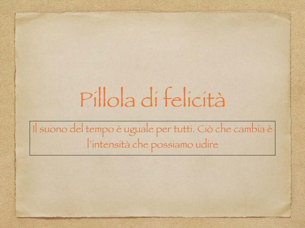 Pillola di felicità