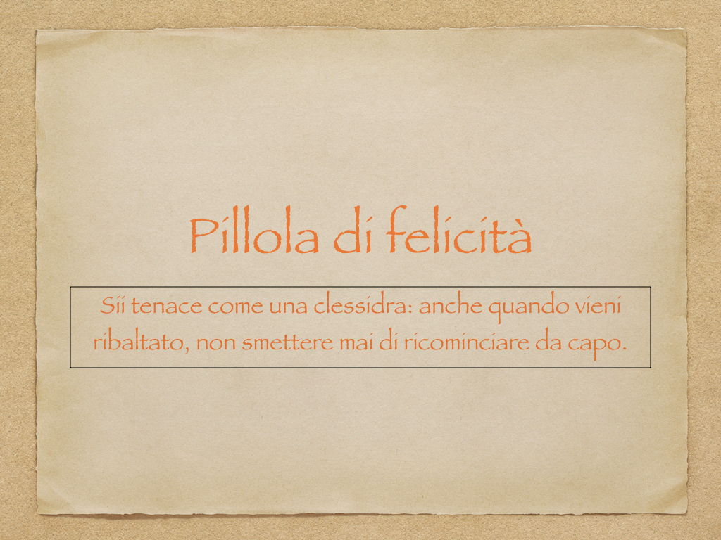 Pillola di felicità
