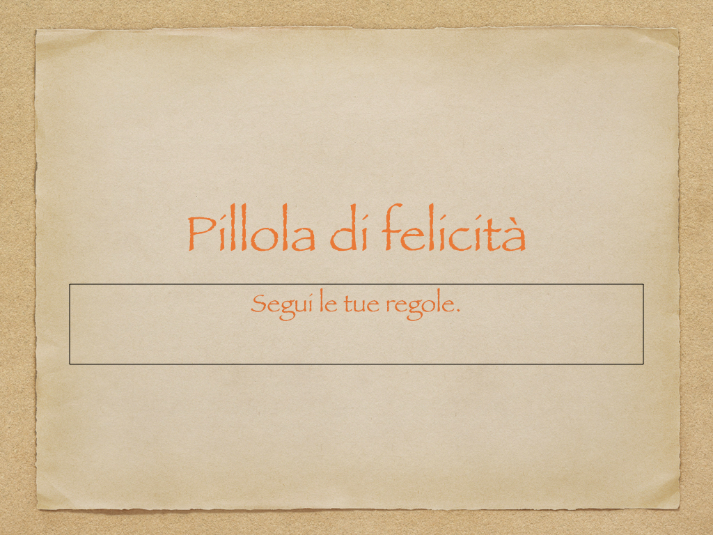Pillola di felicità