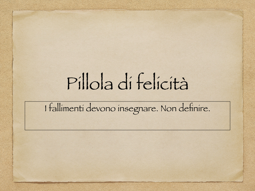 Pillola di felicità