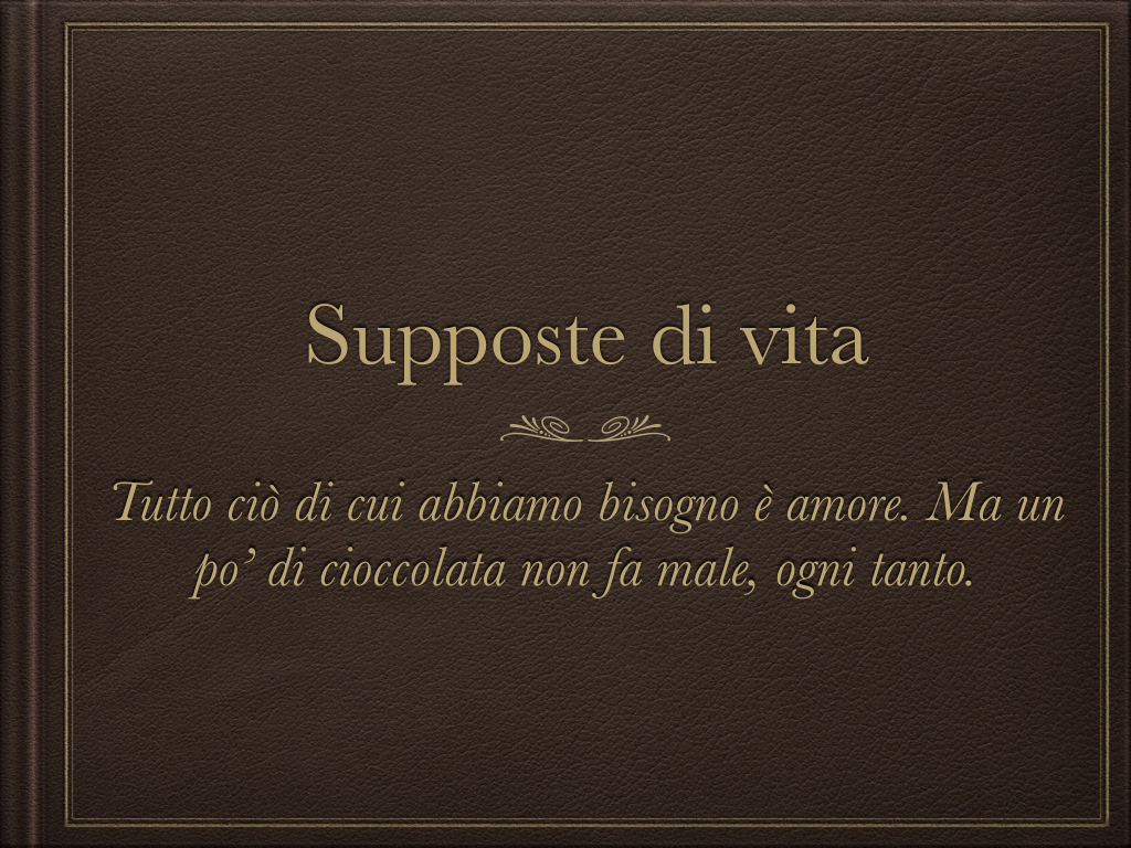 Supposte di vita