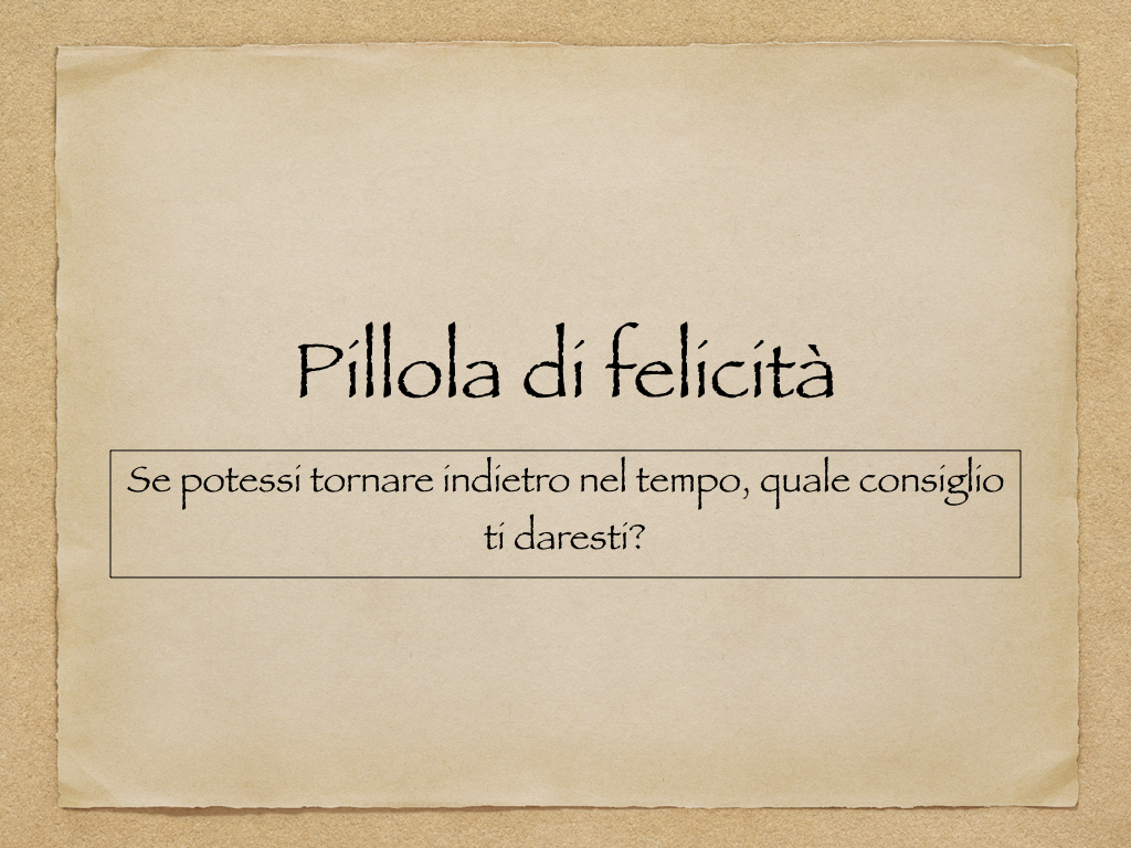 Pillola di felicità