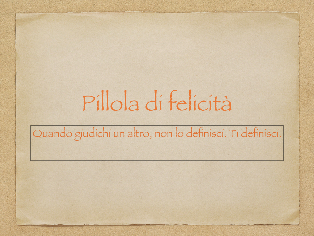 Pillola di felicità